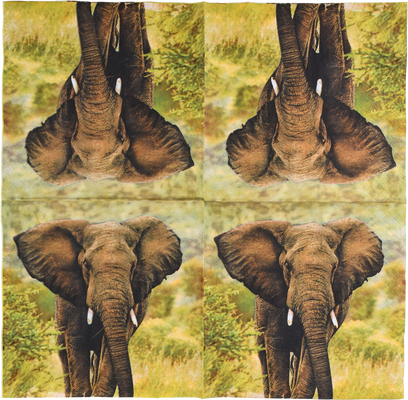 Servilletas de Papel Elefante 33x33cm